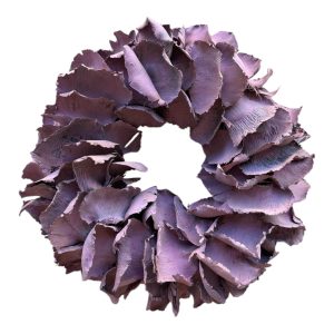 dekokranz Ø 25 cm dunkelrosa